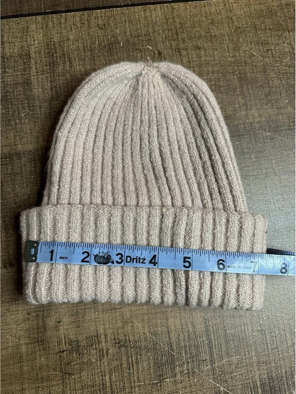 lam Blush Pink Knit Beanie Hat & Gloves Set Metallic Winter NWT One Size